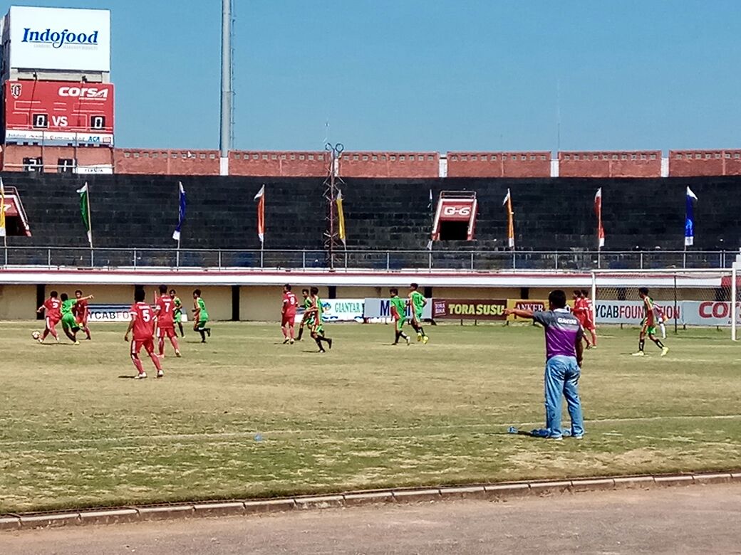 Sepak Bola PORPROV, Buleleng Ditundukan Gianyar 1-0