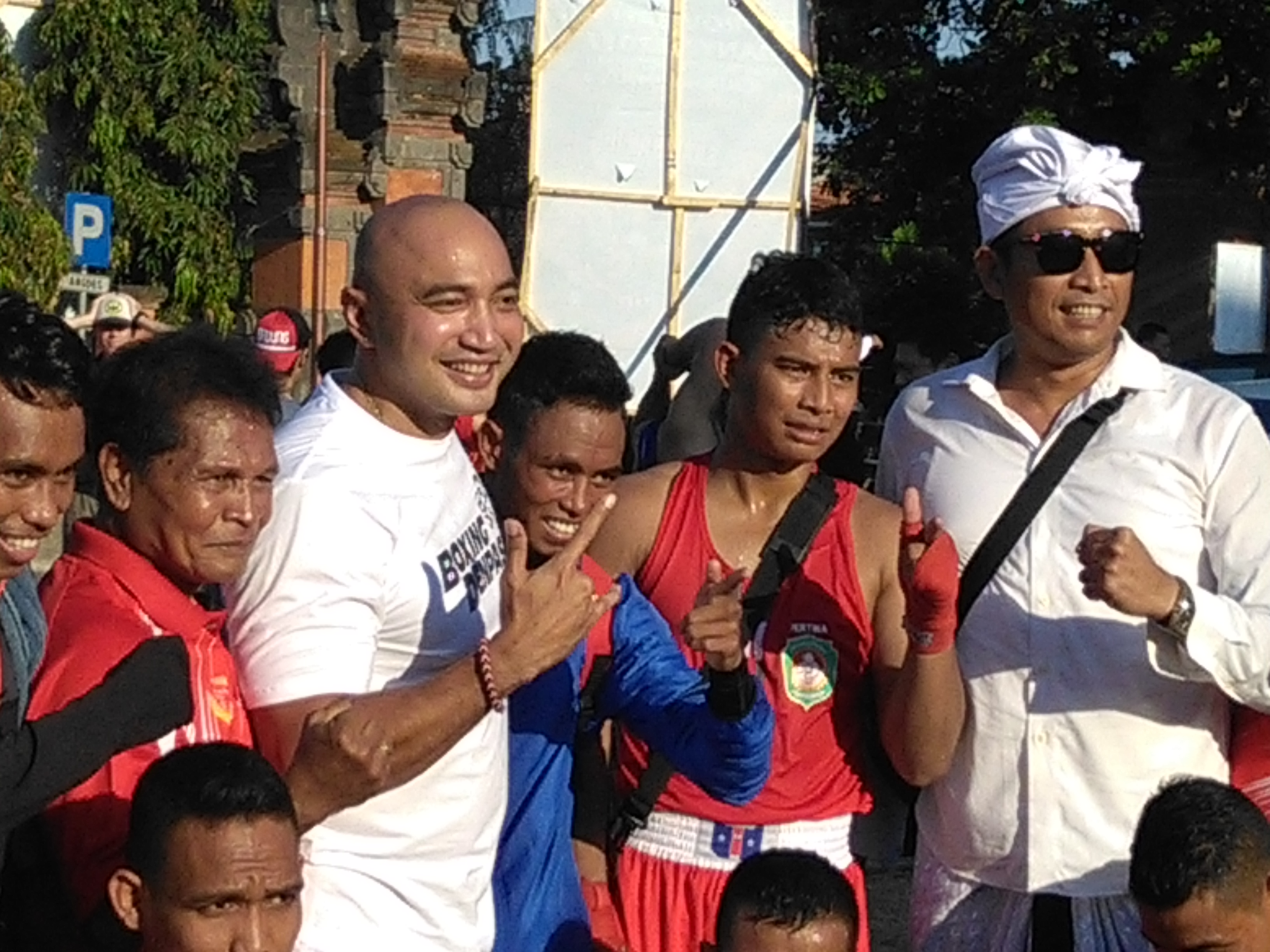Delapan Petinju Denpasar Melaju Ke Partai Final Cabor Tinju PORPROV Bali 2017