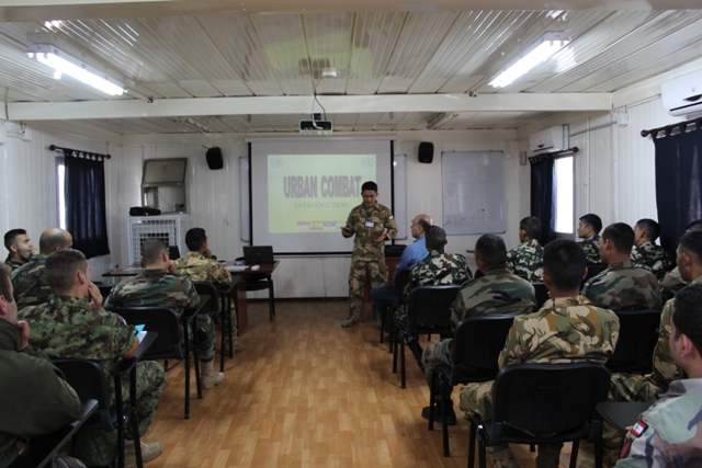 PRAJURIT INDOBATT XXIII-K DIPERCAYA PBB UNTUK MELATIH PRAJURIT UNIFIL DAN LAF DALAM “JOINT URBAN COMBAT”