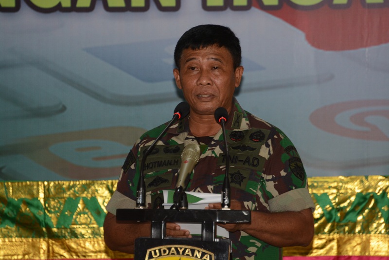 Kodam IX/Udayana Siap Bantu Tangani Erupsi Gunung Agung