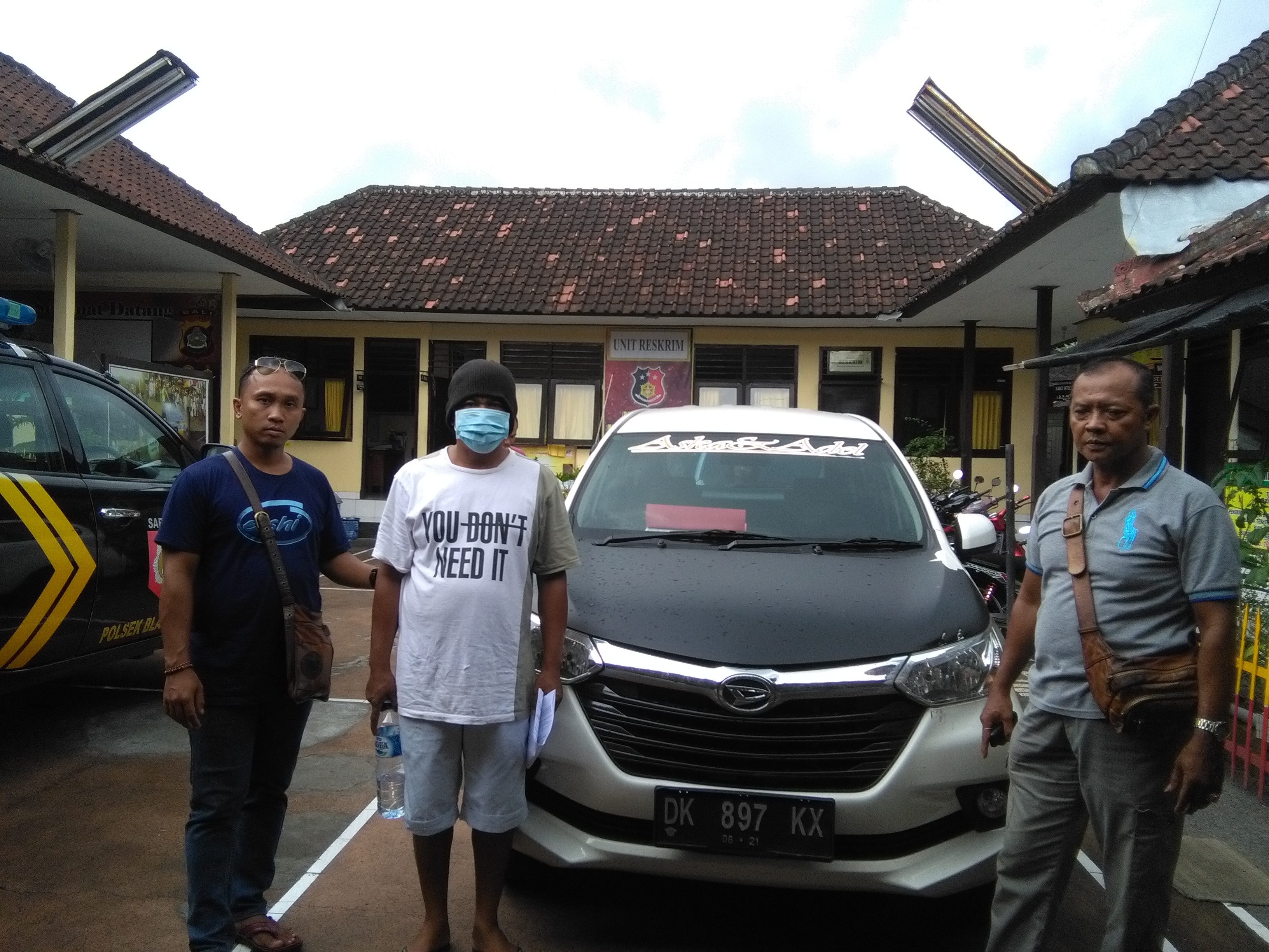 Gelapkan Mobil Avanza, BDR Asal Lombok Ditangkap Jajaran Polsek Blahbatuh Gianyar