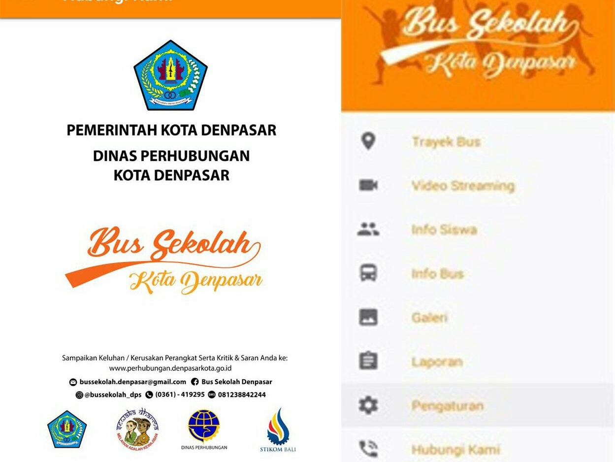 Si Bused, Aplikasi Bus Sekolah Gratis Ciptaan STIKOM Bali Untuk Pelajar Kota Denpasar