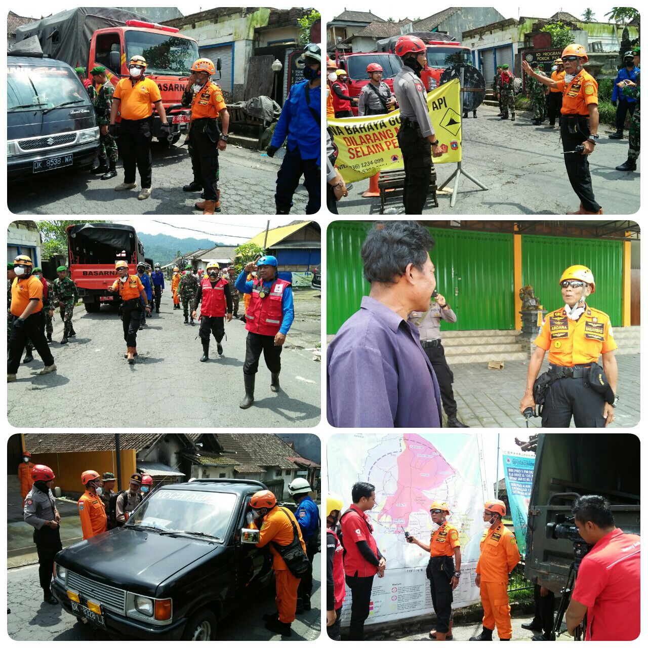 Tim SAR Gabungan Terus Upayakan Pengosongan KRB 3 Dan 2