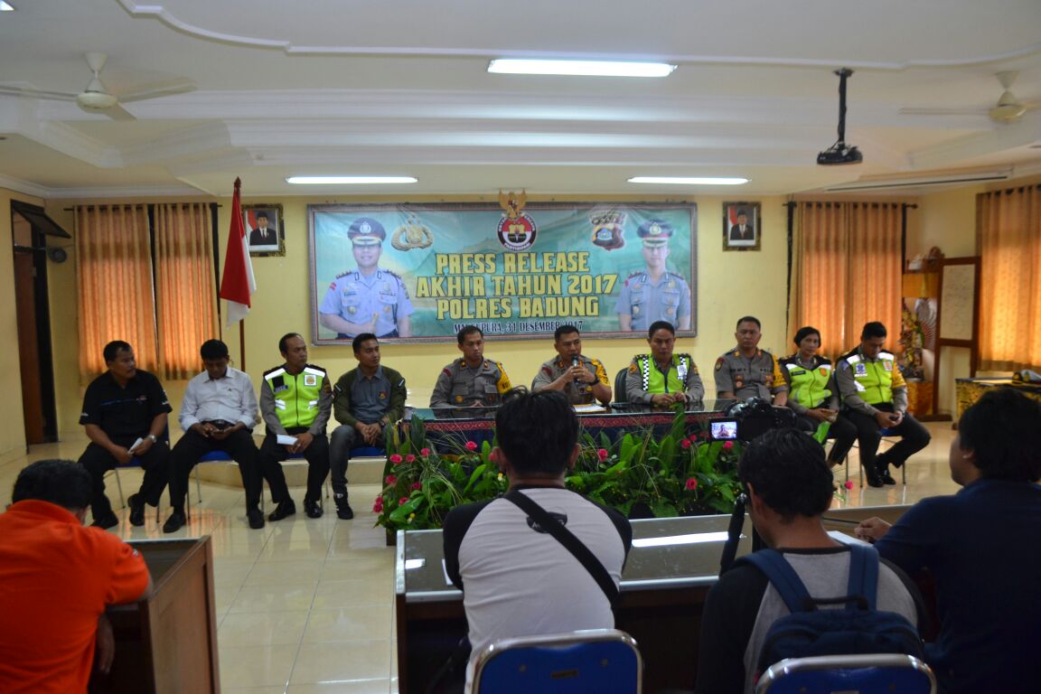 2018 Polres Badung Berantas Mafia Tanah, Premanisme, Narkoba dan Kemacetan