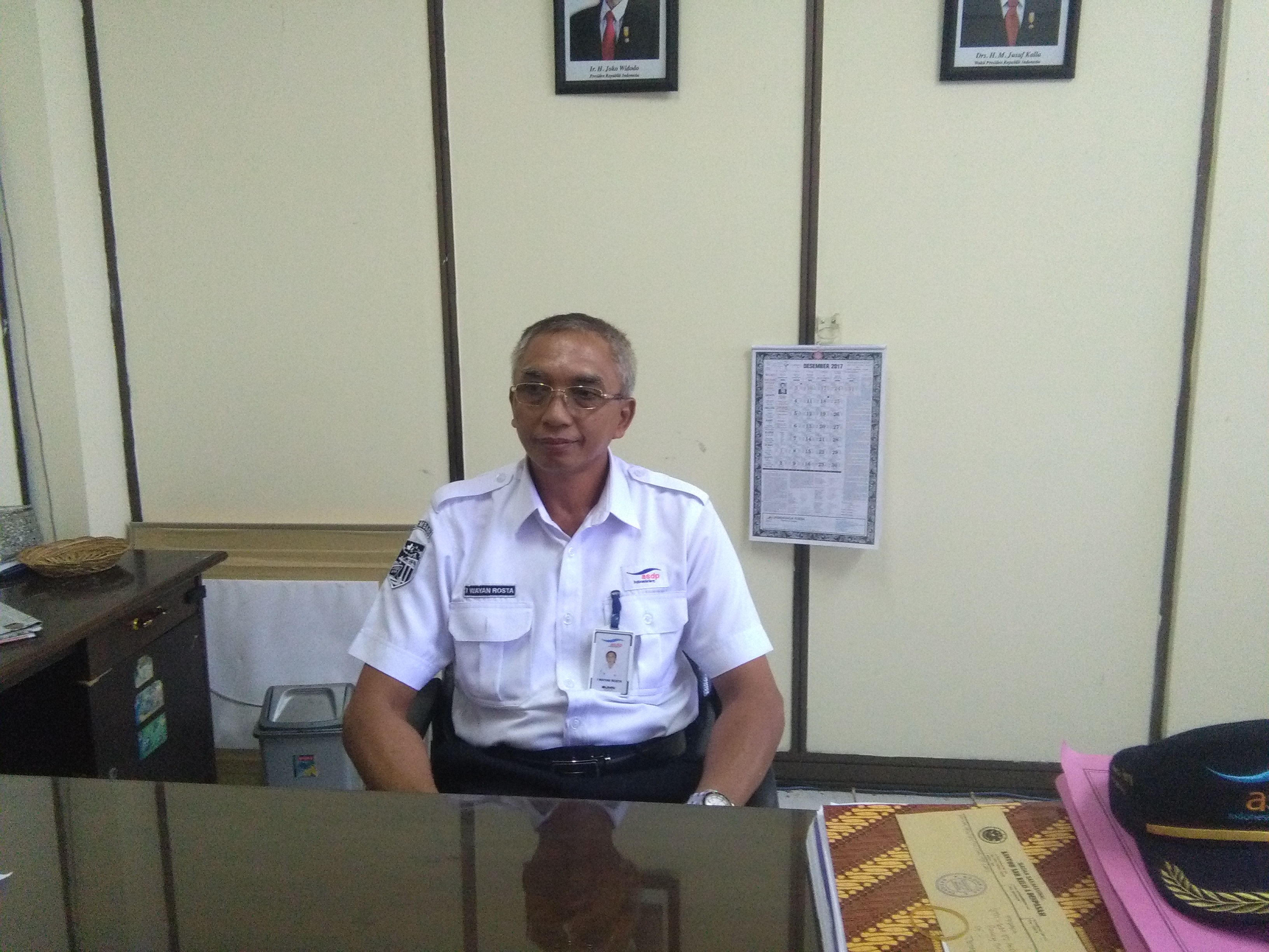 GM ASDP Padang Bay Bali Siap Antisipasi Lonjakan Penumpang Nataru Dan Pengungsi G.Agung