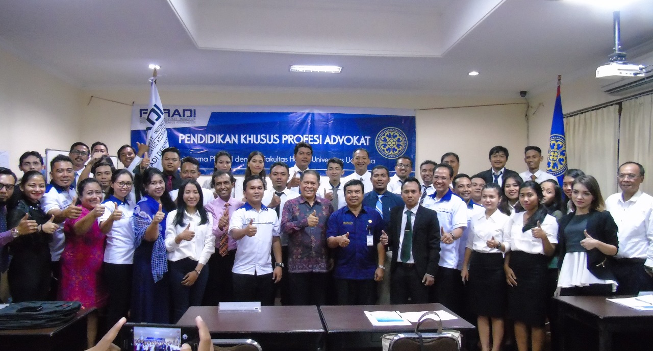 34 Calon Advokat Ikuti PKPA : Harus Memiliki Integritas dan Moral