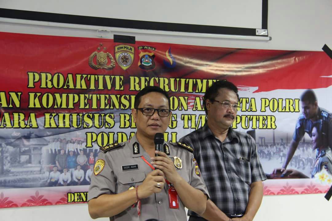 Polda Bali Gandeng Stikom Bali Dalam Rekruitmen Calon Bintara Khusus
