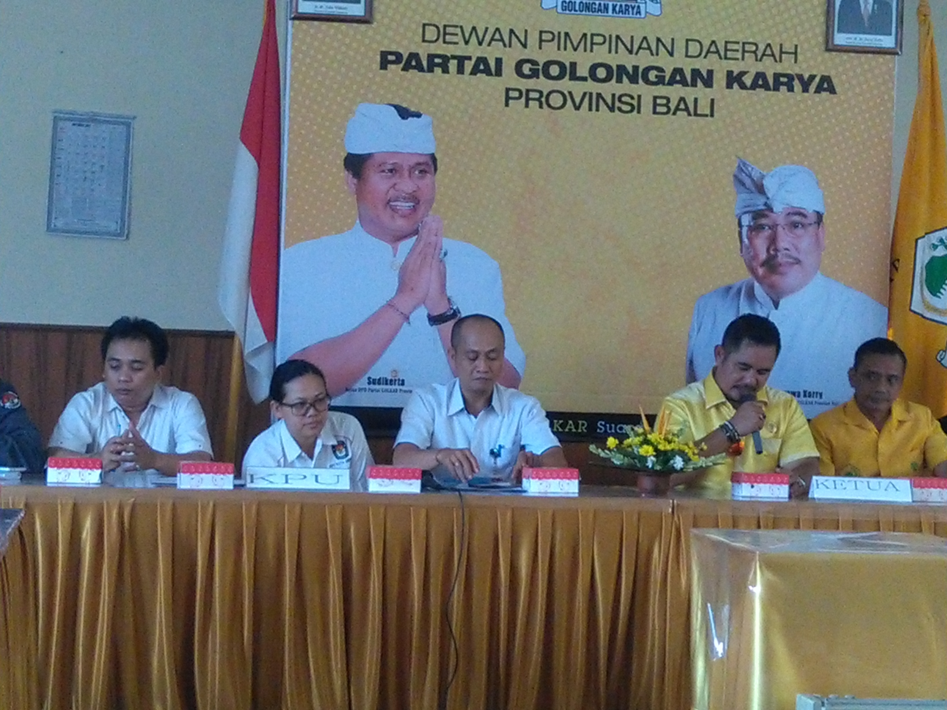 Golkar Kota Denpasar Diverifikasi KPUD, 30 Persen Perempuan Terwakili
