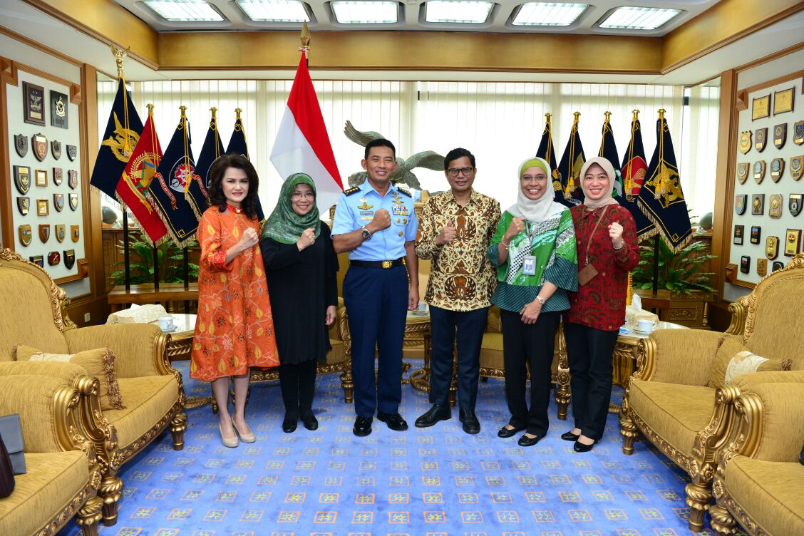 Dirut Garuda Temui KASAU, Tingkatkan Hubungan
