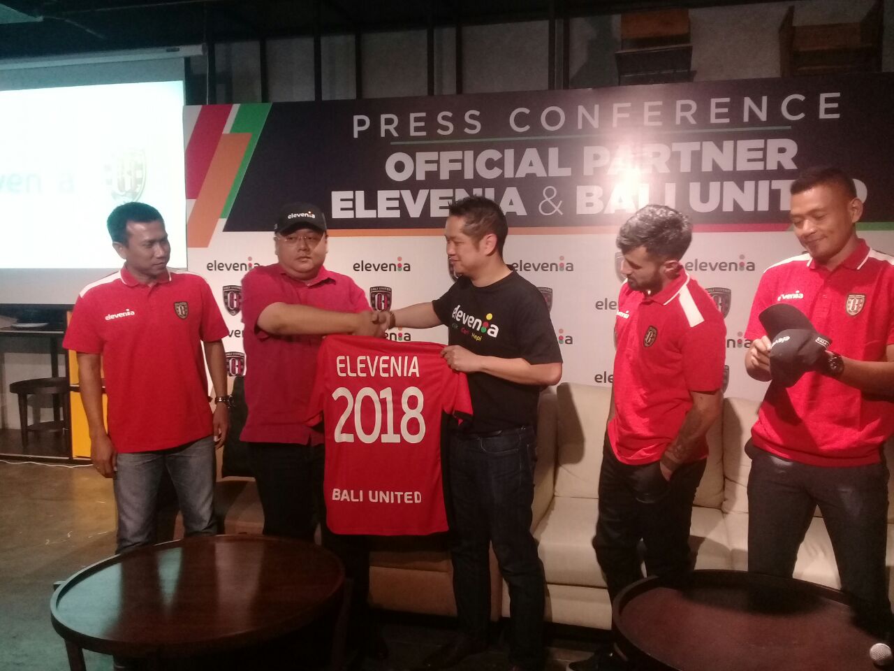 Elevania Jadi Sponsor Bali United di Tahun 2018