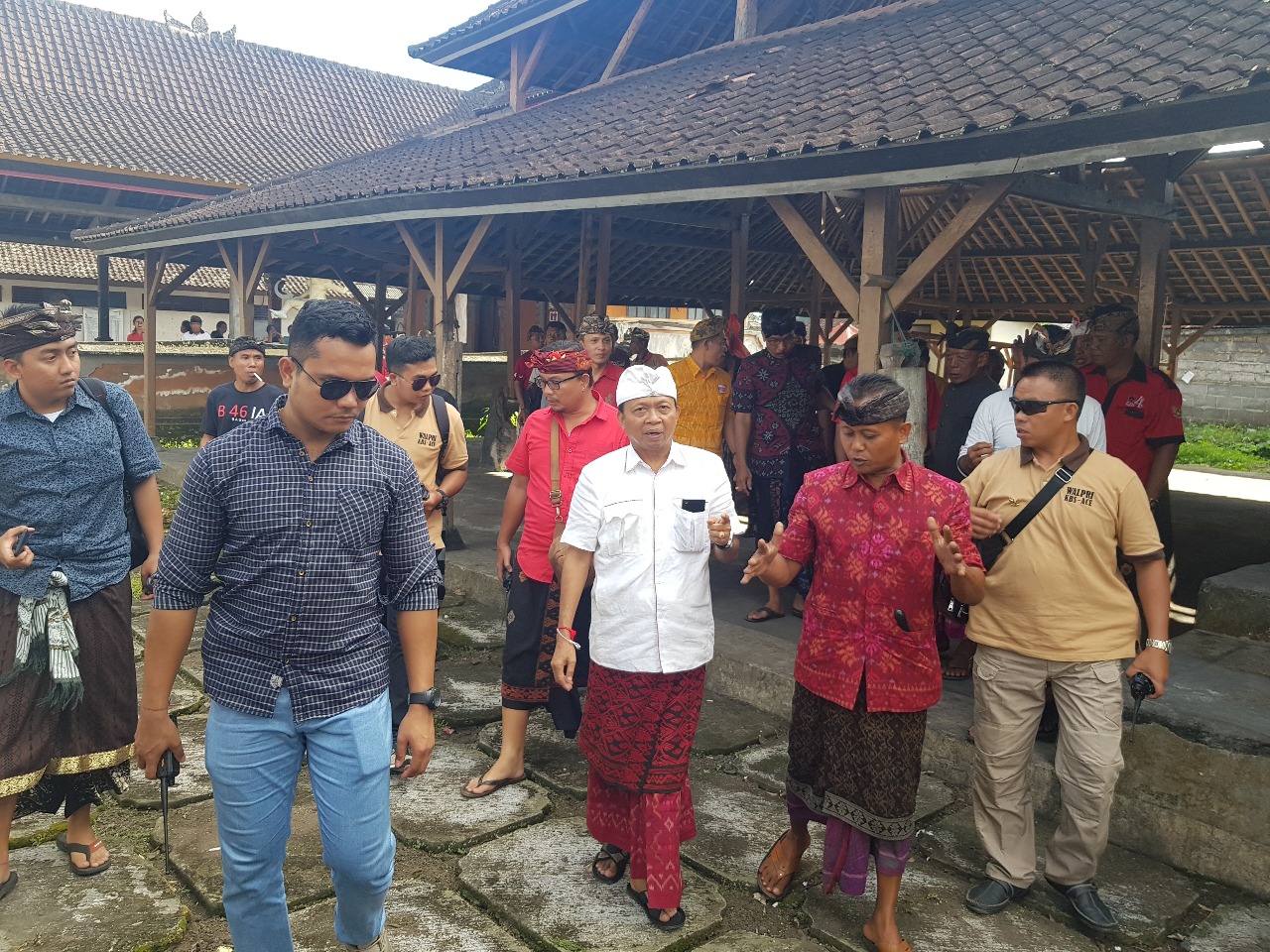 Koster : Dana APBN 2018 Siap Bangun Wantilan Desa Selat
