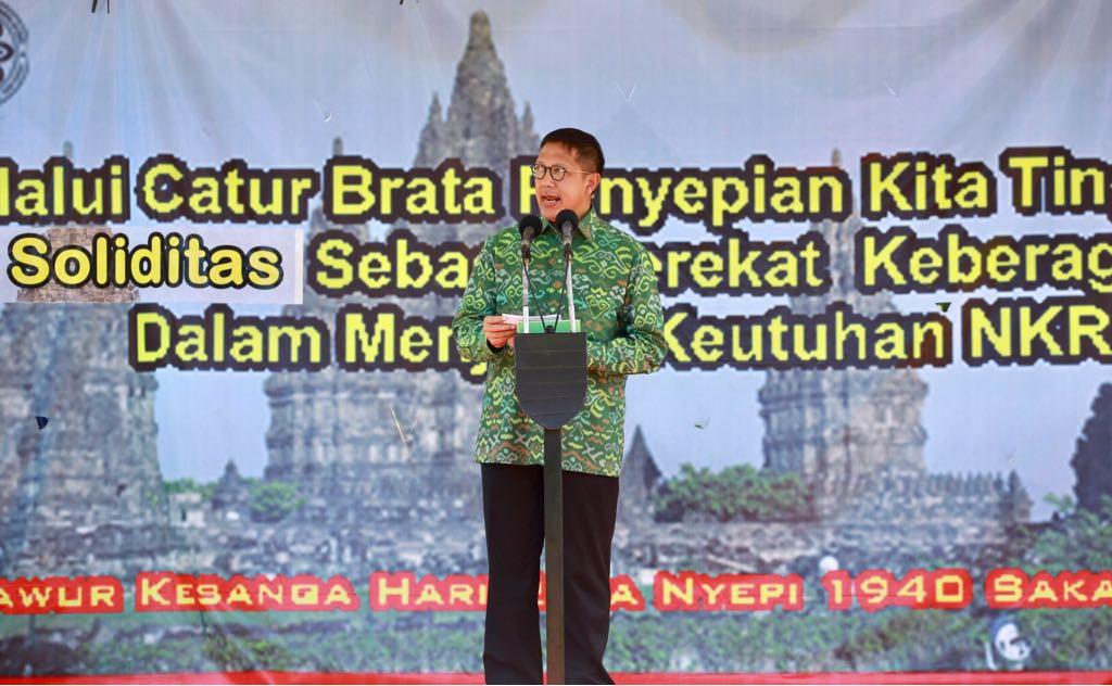 Menag Lukman Hakim : Nyepi Wahana Reflektif Untuk Membersihkan Diri