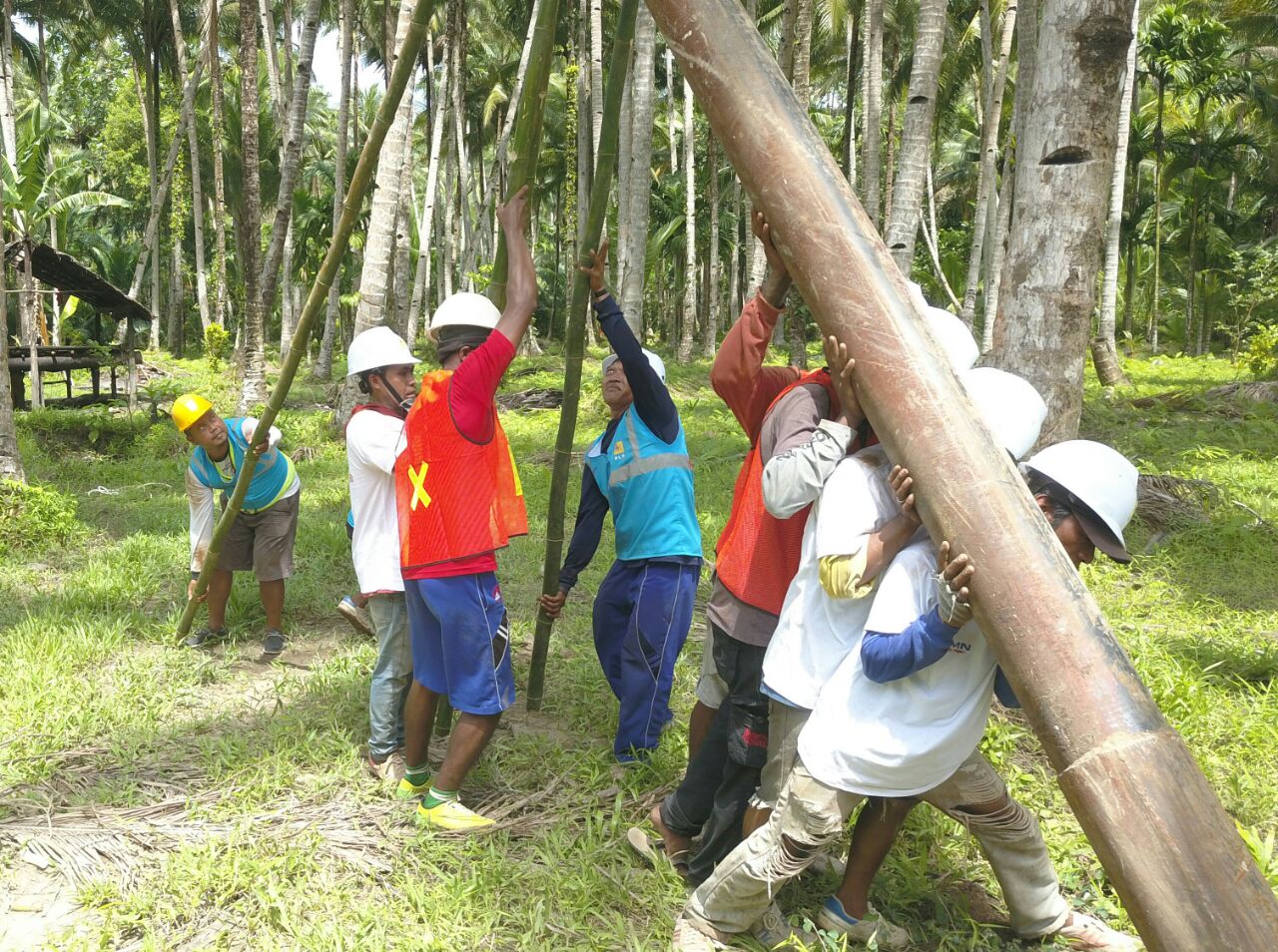 April 2018, Empat Desa di Morotai Nikmati Listrik PLN