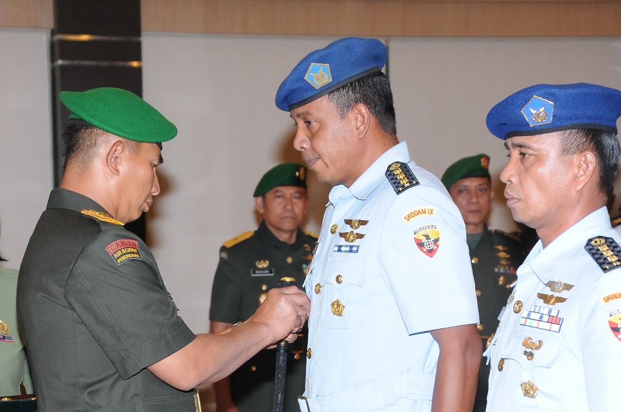 Pangdam Udayana Pimpin Sertijab dan Laporan Korps Kenaikan Pangkat