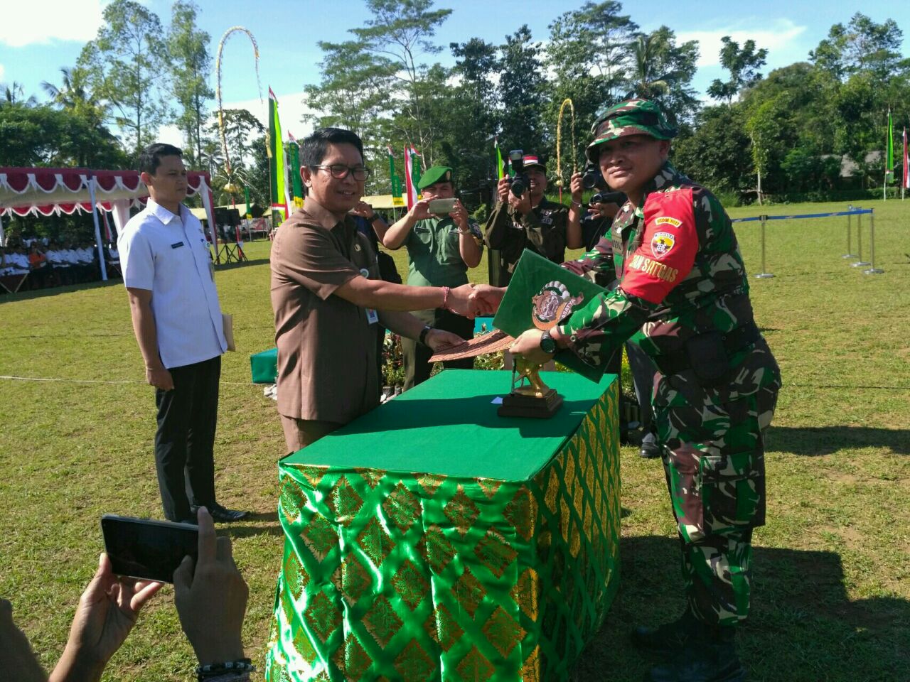 TMMD Bergulir Kembali, Gubernur Bali Mangku Pastika Berterimakasih dan Beri Apresiasi