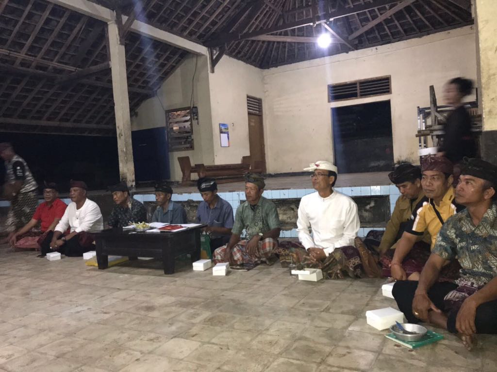 Warga Banjar Gambelan Klungkung “Satu Jalur” Menangkan Pake BAGIA dan Koster-Ace