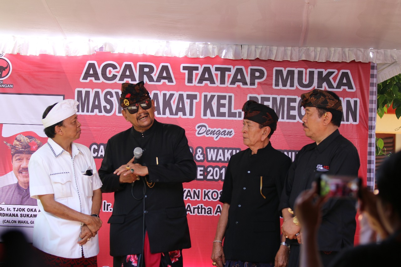 Ida Cokorda Pemecutan : “Saya Pendiri Golkar, Demi Bali Saya Pilih Koster-Ace”