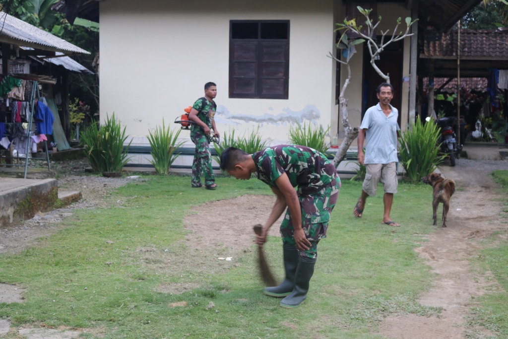 Semangat Kerja Satgas TMMD Luar biasa
