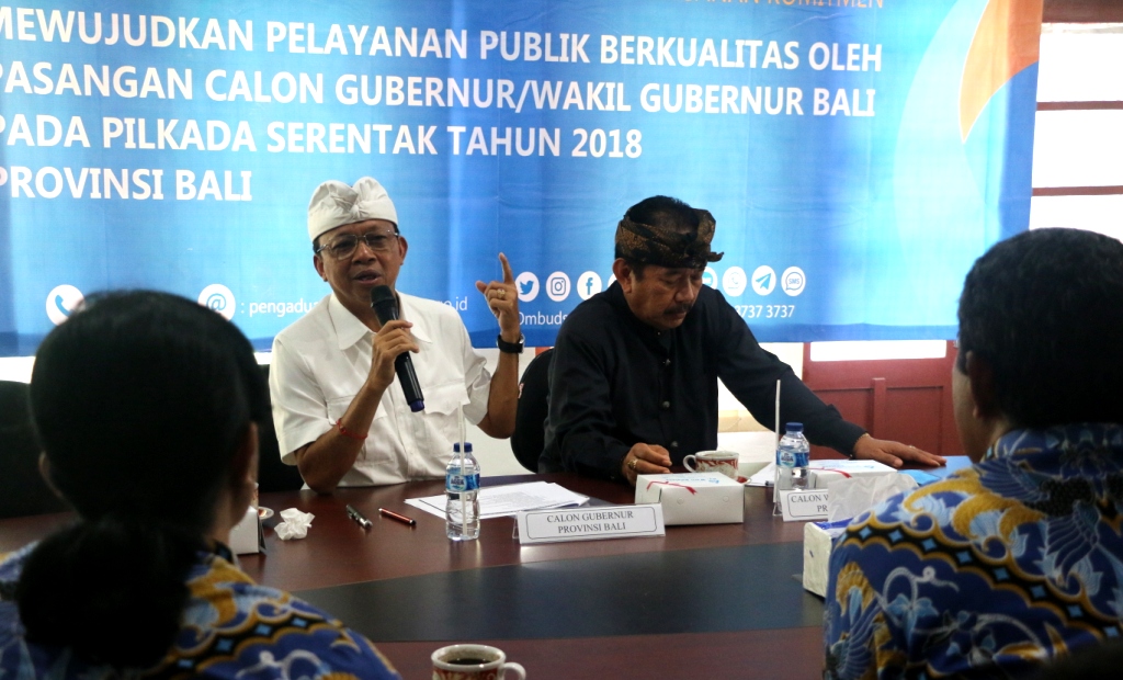 Koster Berkomitmen Pelayanan Publik Yang Cepat dan Jelas Tanpa Praktek Pungli