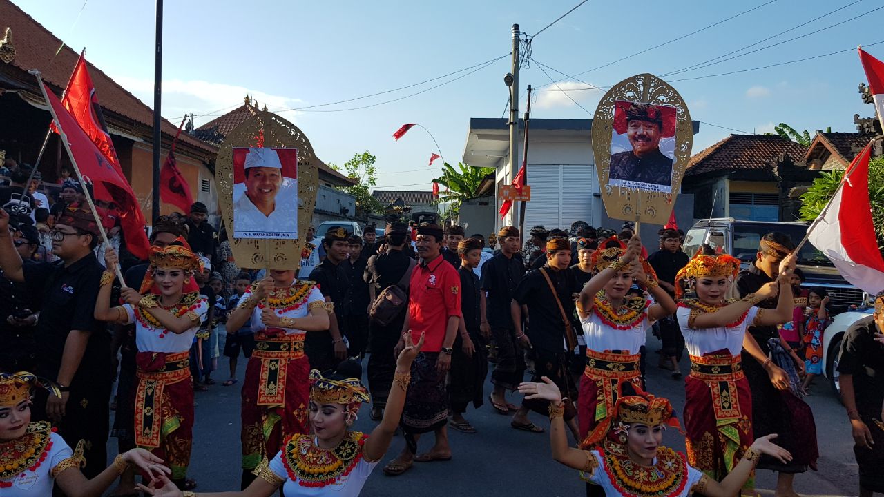 Anak Muda Desa Tusan Tegaskan Komitmen Satu Jalur Menangkan Koster-Ace