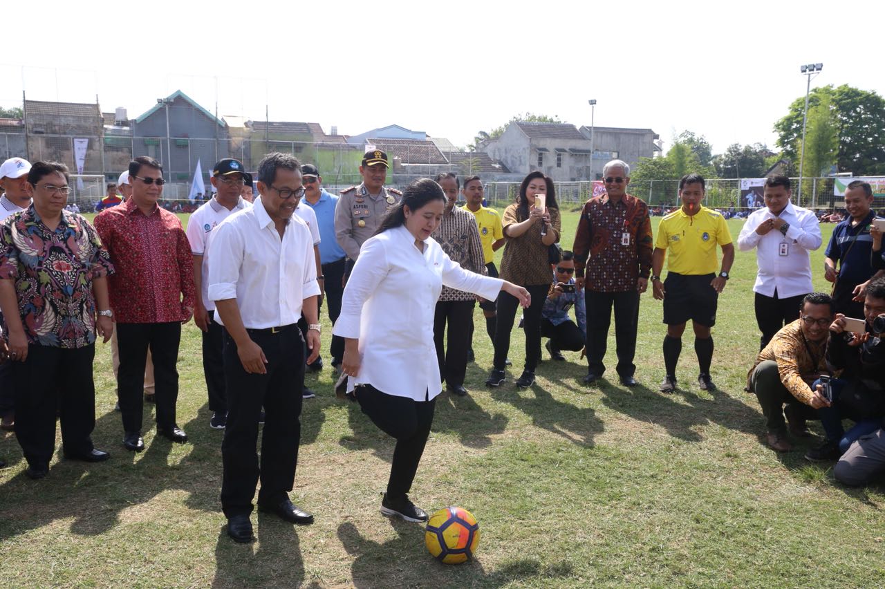 Menko PMK Puan Maharani : Bertanding Harus Sportif