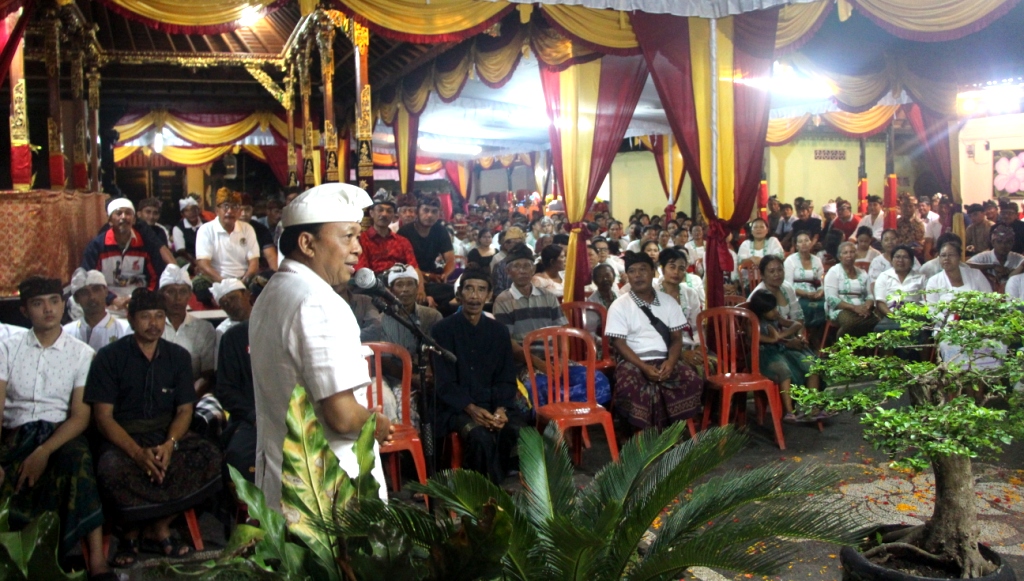 Keluarga Bendesa Manik Mas Dukung Koster-Ace