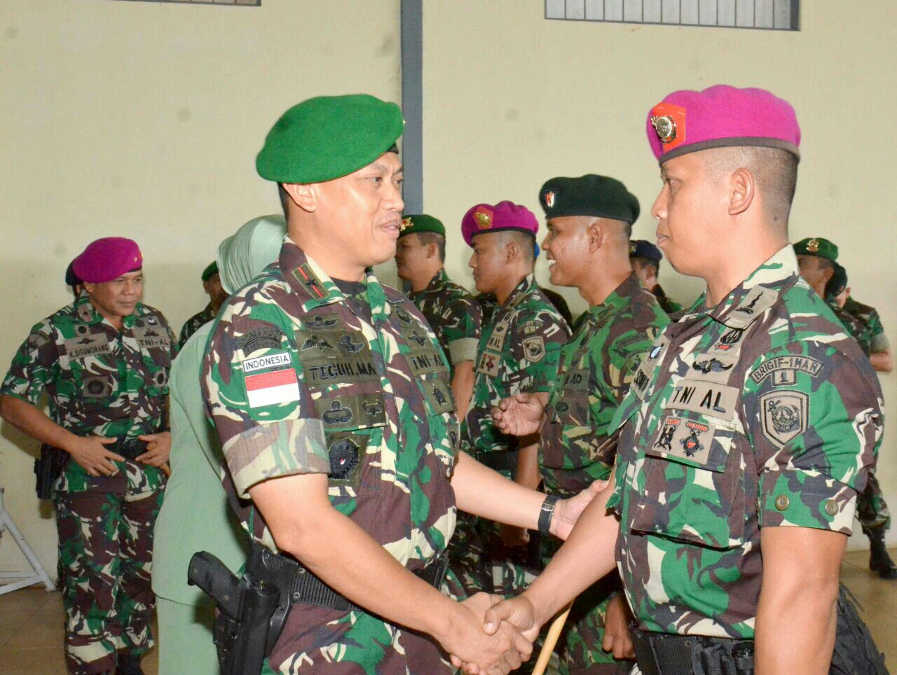 Danrem 161/Wira Sakti Terima Satgas Pengamanan Pulau Terluar