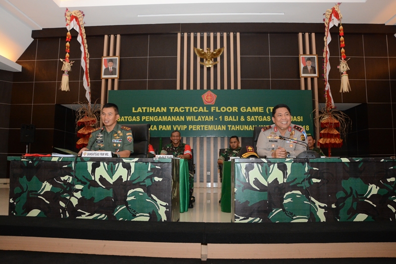 Amankan IMF-WB Annual Meeting 2018, Kodam Gelar TFG Satgas Pamwil dan Satgas PDB