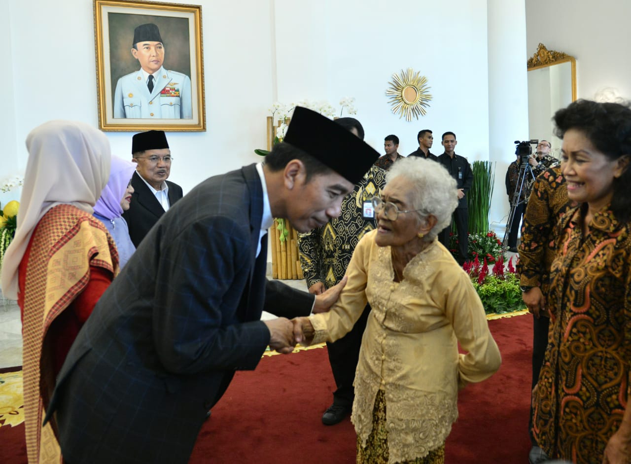 Dari Pejabat Negara Hingga Penarik Becak Hadiri Open House Presiden di Istana Kepresidenan Bogor