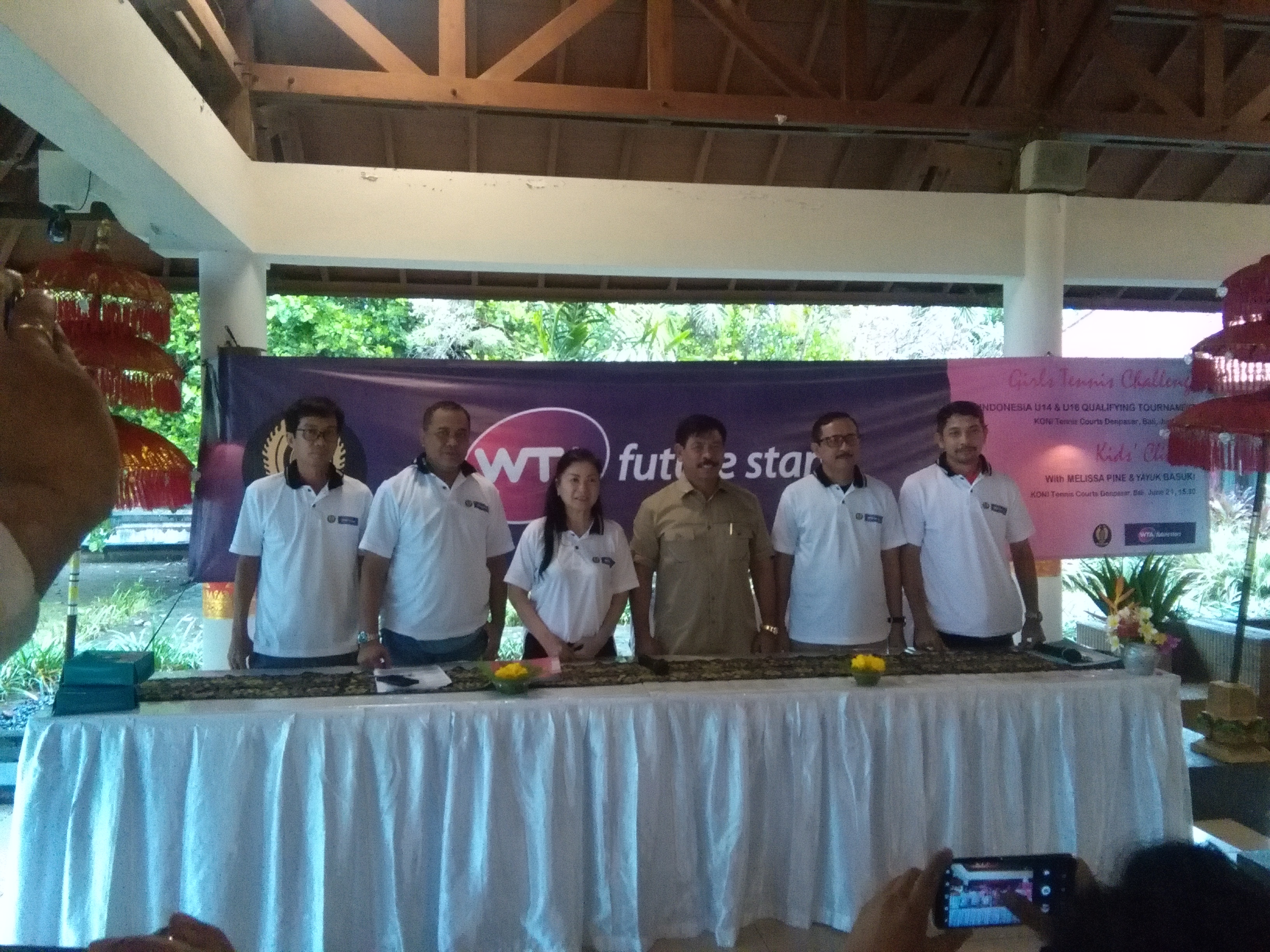Ajang Pencarian Bibit Atlet Tenis, Bali Gelar Turnamen WTA Future Stars