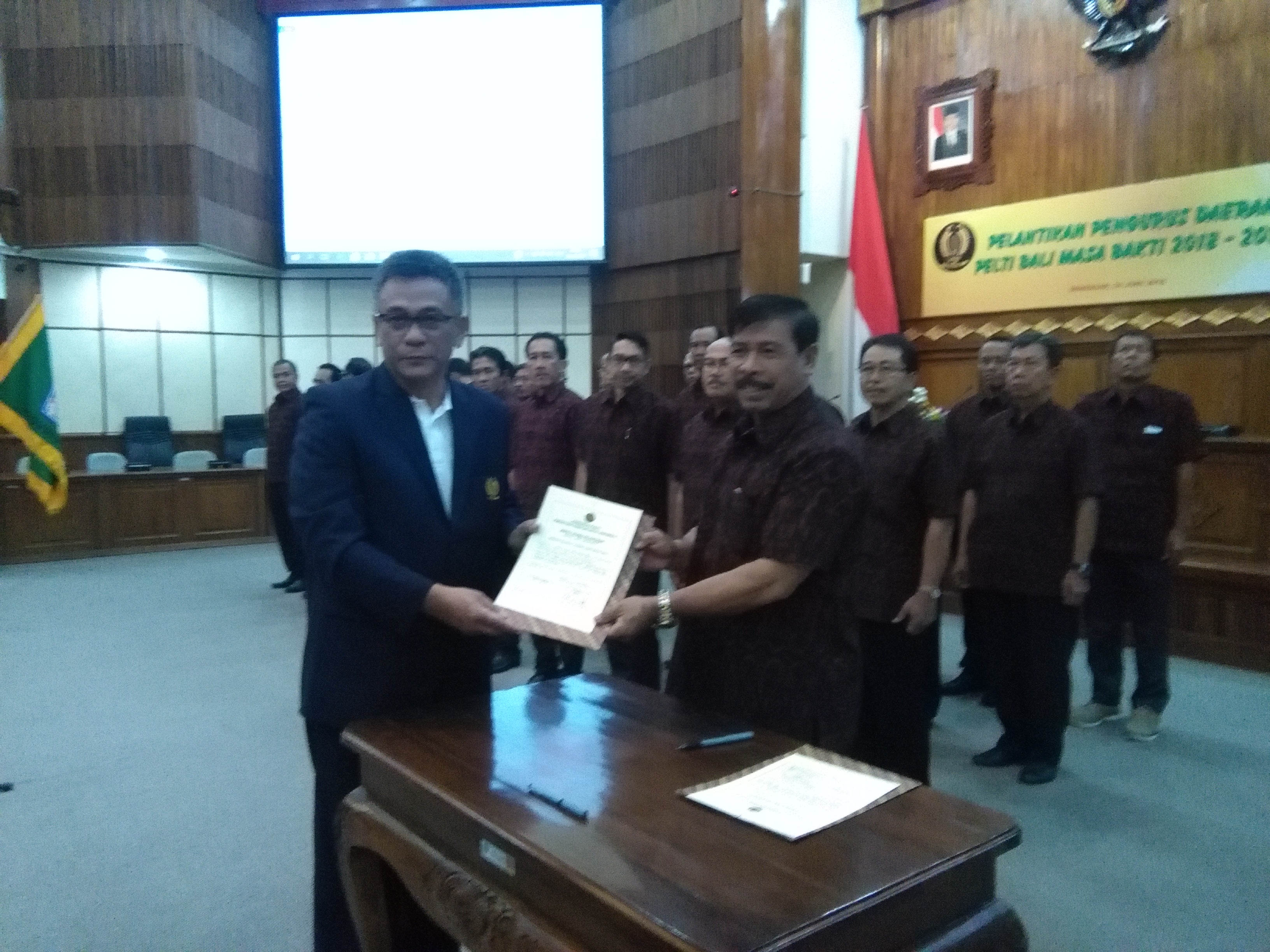 Pengurus Pelti Bali Dikukuhkan, Dr. I Ketut Rochineng, SH, MH, Ketua