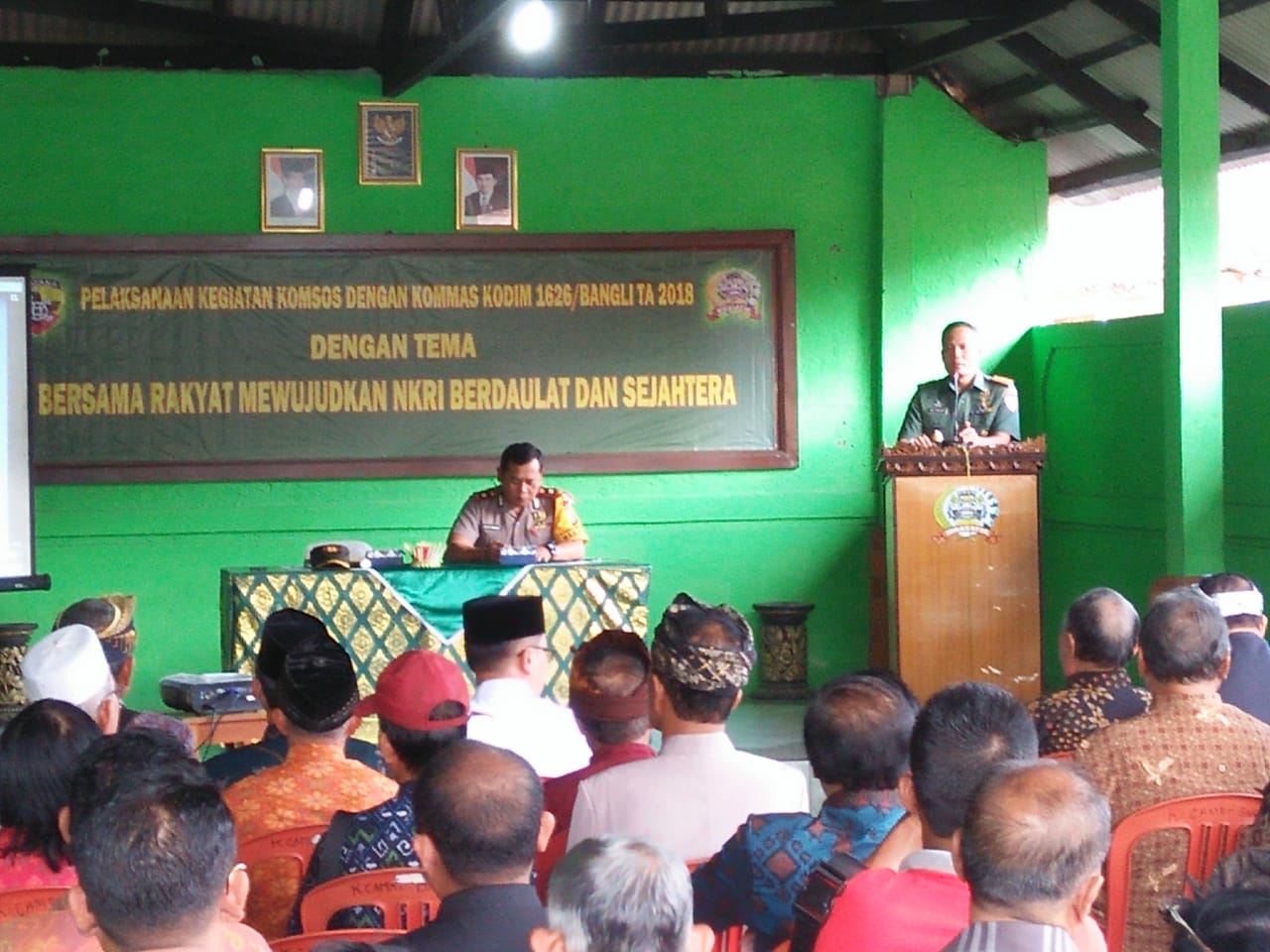 Komunikasi Sosial Kodim Bangli Dengan Komas