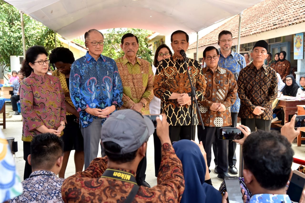 Presiden Jokowi Ajak Presiden Bank Dunia Blusukan Lihat Penanganan ‘Stunting’ di Bogor
