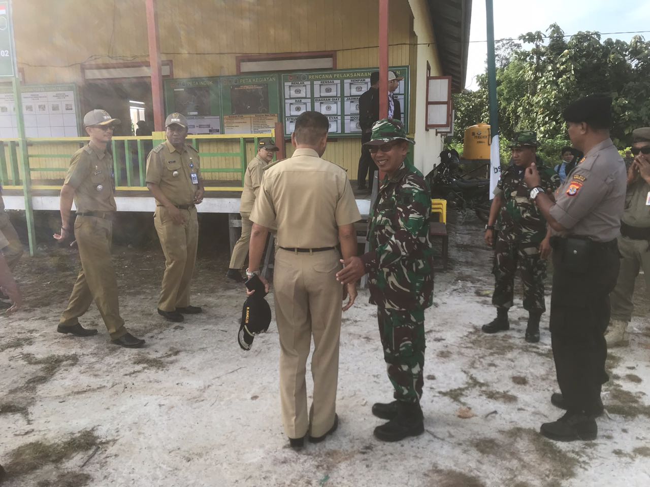 Kodim 0911/Nunukan dan Pemda Bangun Garda Terdepan NKRI