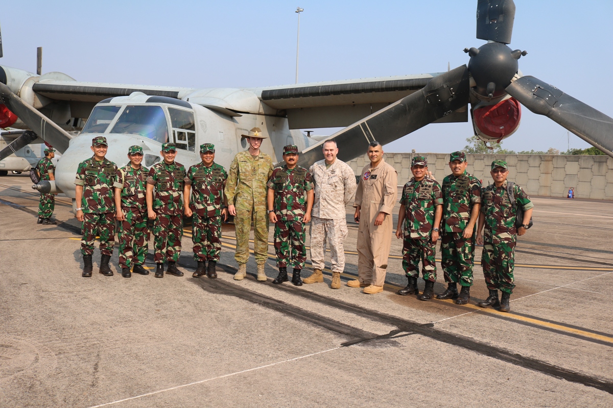 Panglima TNI Saksikan Kedatangan Pesawat F-16 TNI AU di RAAF Darwin