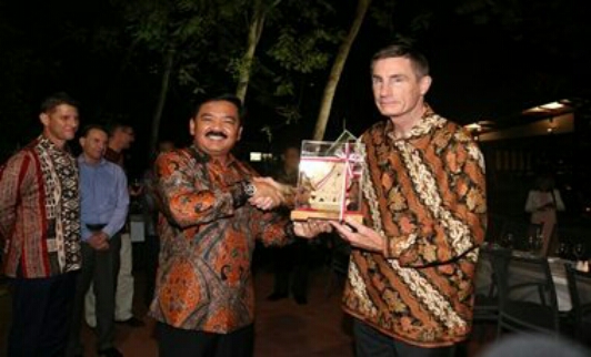 Panglima TNI Hadiri Jamuan Makan Malam Bersama CDF Australia