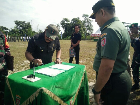 Irdam VI Mulawarman Tutup TMMD 102 di Perbatasan
