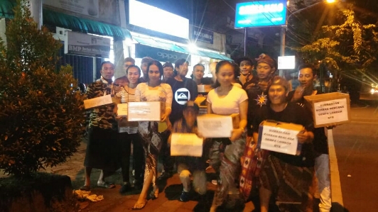 Ikatan Keluarga Sasak Bali Galang Dana Bantuan Bagi Korban Lombok