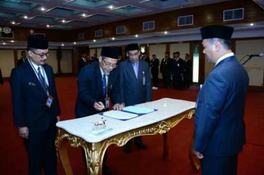 Sekjen BPK Lantik Pejabat Pimpinan Tinggi Pratama dan Pejabat Fungsional BPK