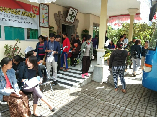 Tingkatkan Derajat Kesehatan, Kodim Bangli Gelar KB Kes