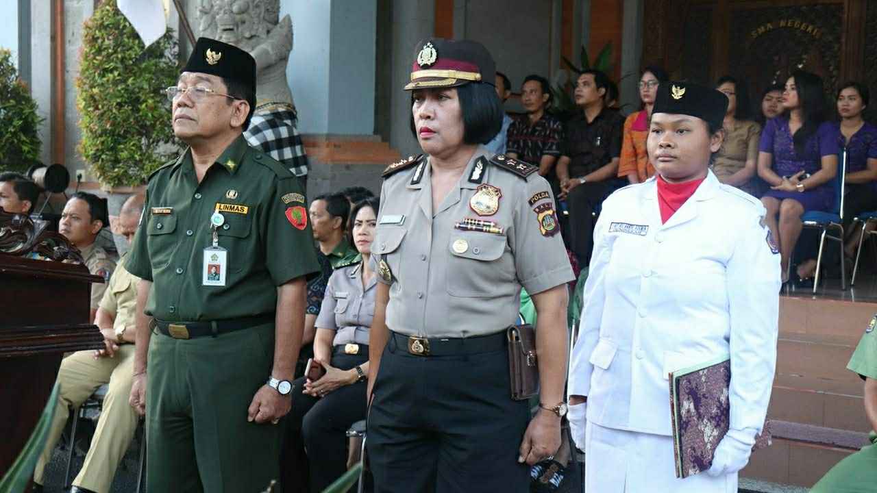 Polda Bali Sosialisasikan Pencegahan Bahaya Narkoba dan Perilaku Bullying