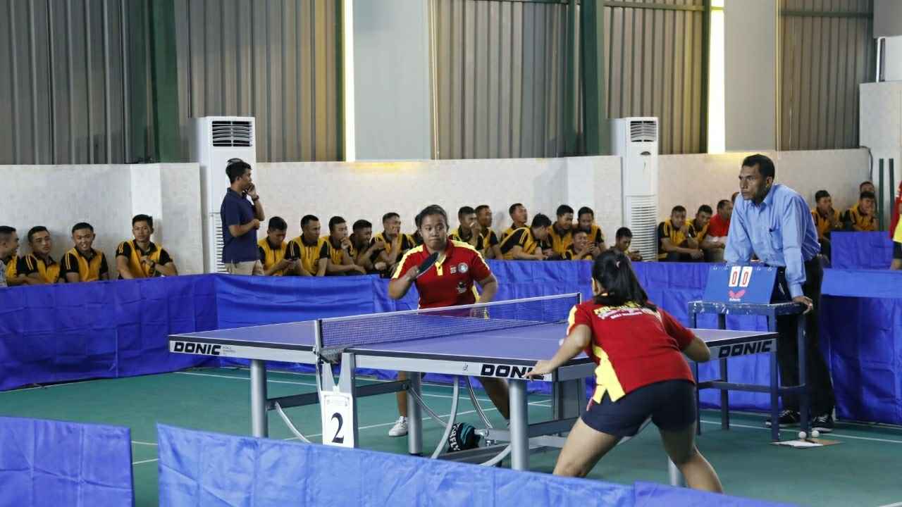 Jaring Bibit Unggul, Kapolda Bali Laksanakan Turnamen Tenis Meja
