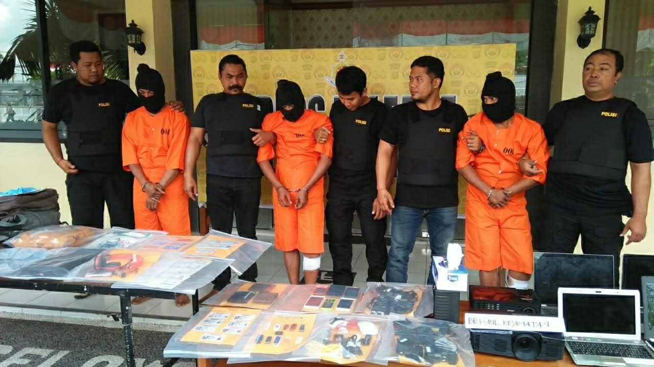 Sat Reskrim Polres Klungkung Amankan Pelaku Pencurian di SMAN 1 Banjarangkan