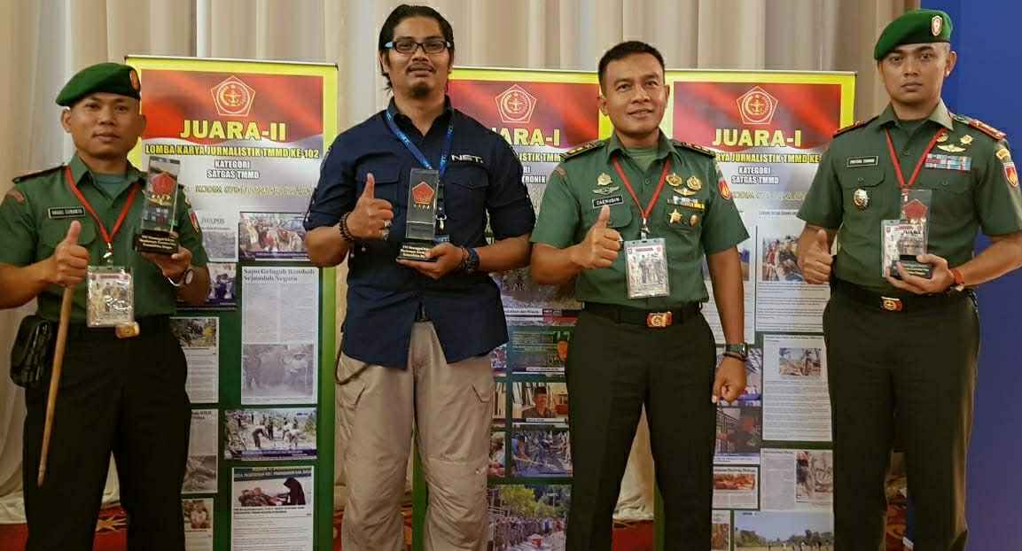 Kodam IV Kembali Borong Juara Lomba Karya Jurnalistik