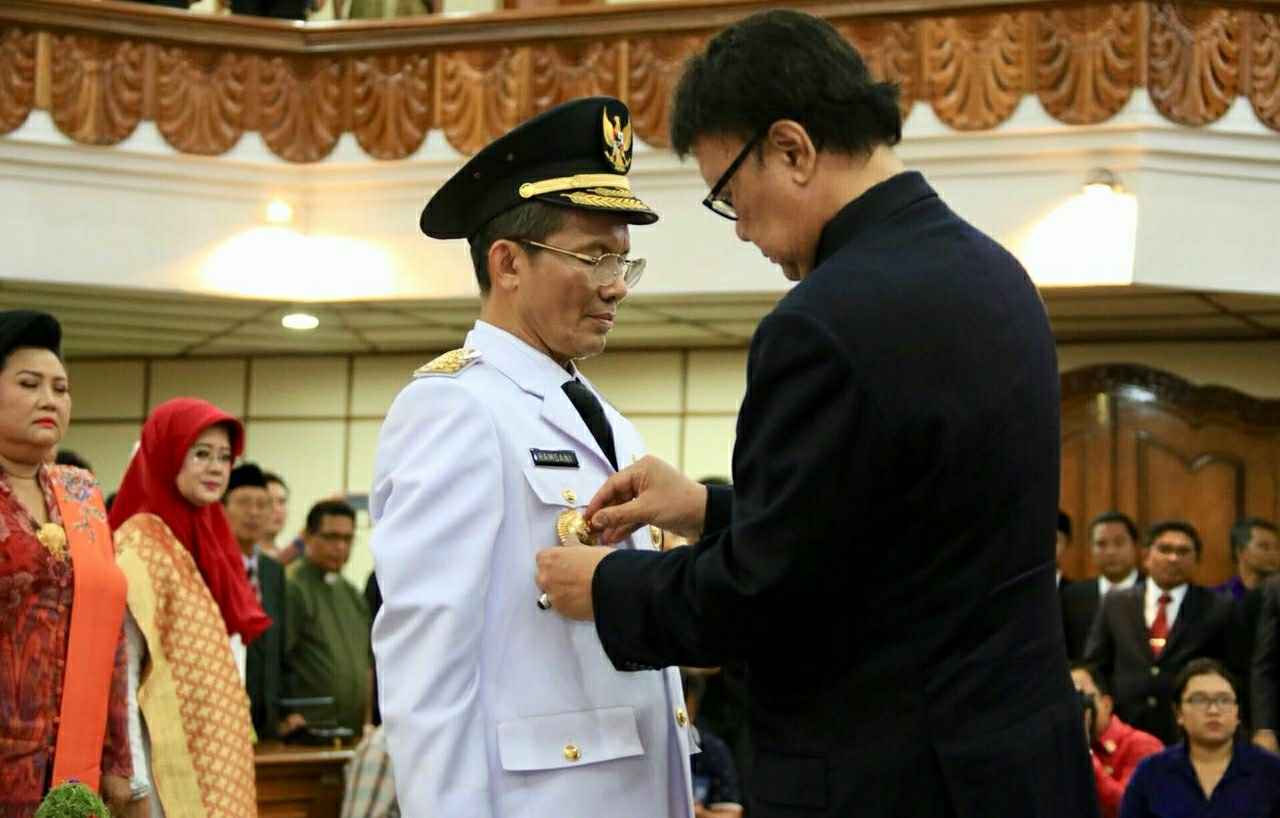 Mendagri Melantik Penjabat Gubernur Bali