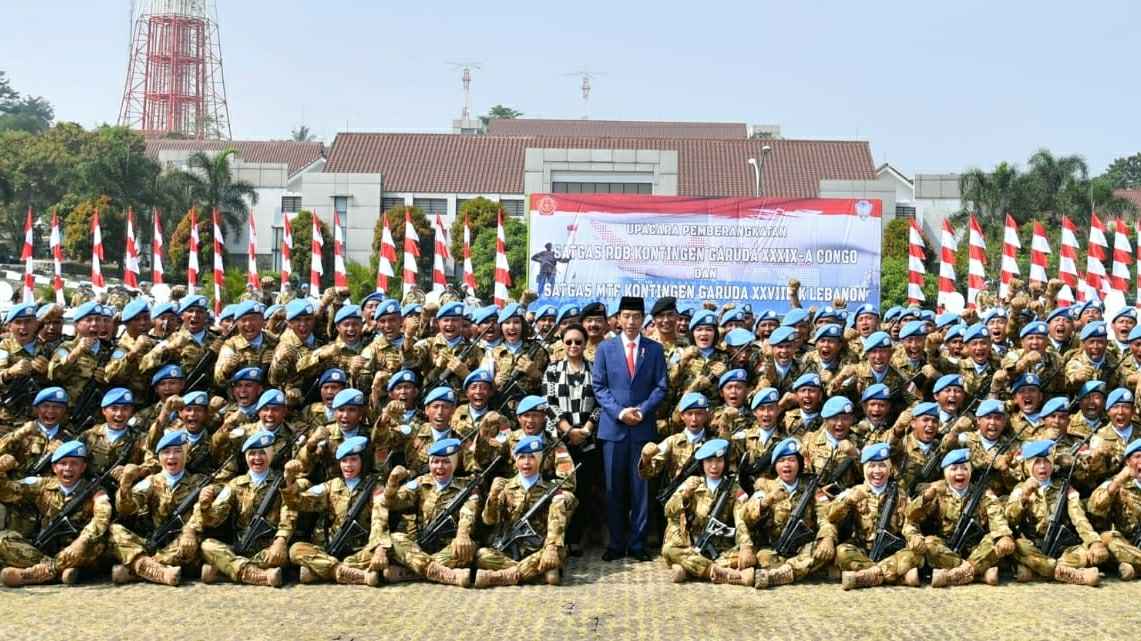 Arahan Presiden untuk Pasukan Perdamaian : Hargai Budaya di Negara Setempat