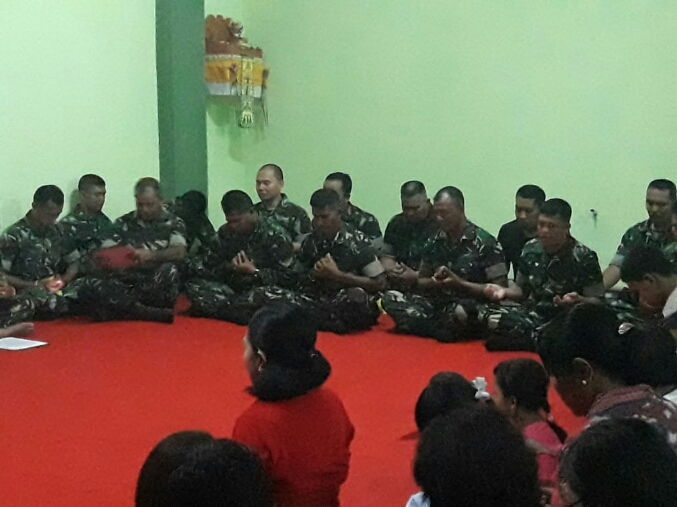 Tahun Baru Semangat Baru, Kodim Badung Gelar Doa Bersama