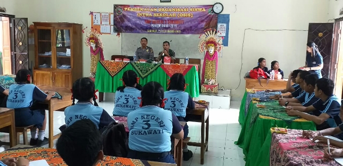 Danramil Sukawati: Penanaman Disiplin Dibiasakan Sejak Dini