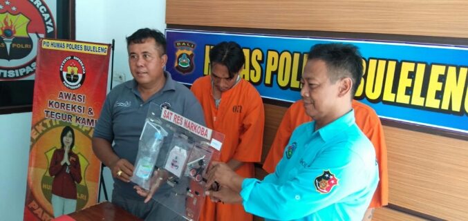Satresnarkoba Polres Buleleng Bekuk Pelaku Pesta Narkoba