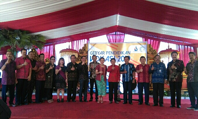 STIKOM Bali Berkolaborasi Dengan SMK Pandawa Gelar Gebyar Pendidikan Vokasi 2019